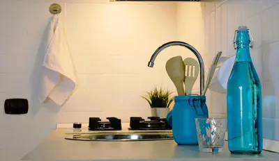 Cucina o angolo cottura di Casa Quercia - Affitti Brevi Italia