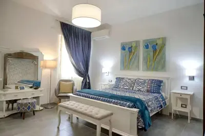 Letto o letti in una camera di Casa Soufian Olbia