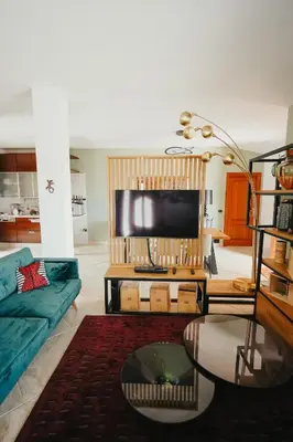 Letto o letti in una camera di Villa Alba Sul Mare