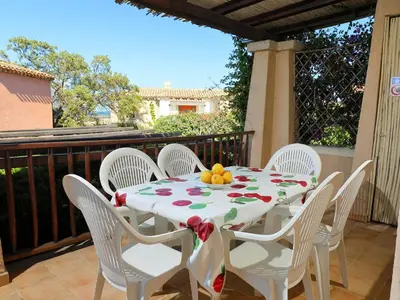 Balcone o terrazza di Holiday Home Corbezzolo 11 - Vista Village by Interhome