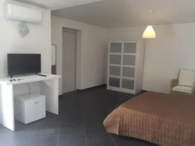 TV o dispositivi per l'intrattenimento presso Guest House Suite