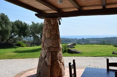 Paesaggio naturale nelle vicinanze della casa vacanze