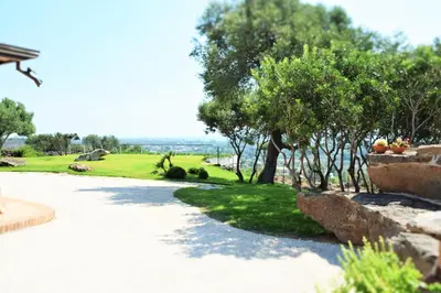 Paesaggio naturale nelle vicinanze della casa vacanze