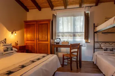 Letto o letti in una camera di Agriturismo Canales