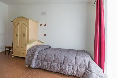 Letto o letti in una camera di Rifugio Gorropu