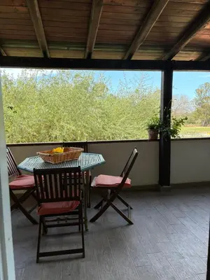 Balcone o terrazza di appartamento al mare vicino Olbia