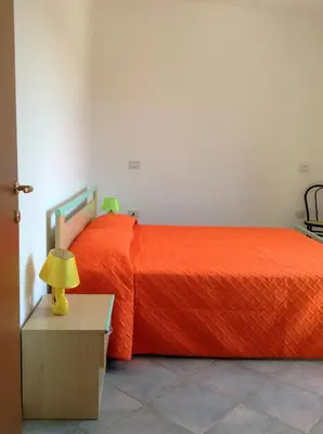 Letto o letti in una camera di Appartamenti Saverio