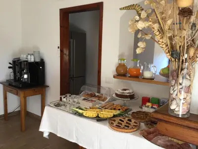 Cibo presso il bed & breakfast o nelle vicinanze