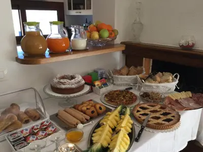 Cibo presso il bed & breakfast o nelle vicinanze