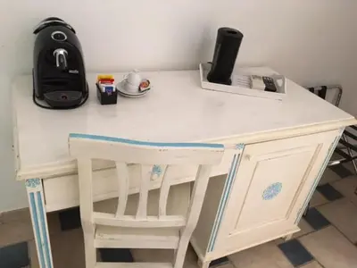 Set per la preparazione di tè e caffè presso Hotel Patti