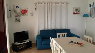 Area soggiorno di Luna Apartament