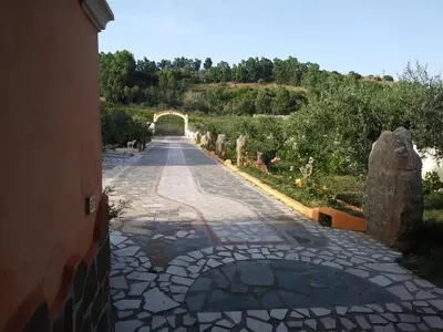 Paesaggio naturale nelle vicinanze della casa vacanze