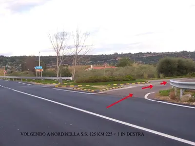 Paesaggio naturale nelle vicinanze della casa vacanze