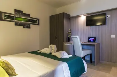 TV o dispositivi per l'intrattenimento presso La Piazzetta Guest House