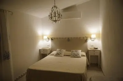 Letto o letti in una camera di Villa da Luciana