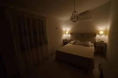 Letto o letti in una camera di Villa da Luciana