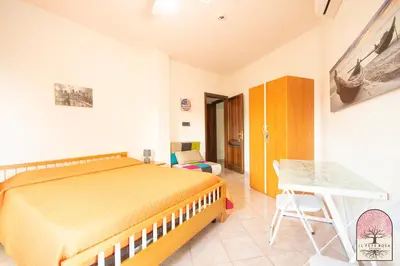 Letto o letti in una camera di Il Pepe Rosa