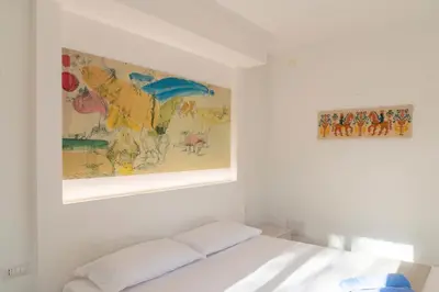 Letto o letti in una camera di Hotel Villa Cedrino
