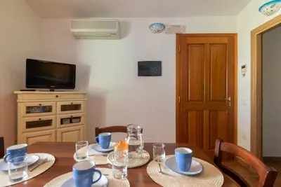 TV o dispositivi per l'intrattenimento presso Residence Bouganvillage