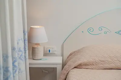 Letto o letti in una camera di Studio's Pavese
