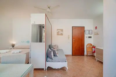 Letto o letti in una camera di Studio's Pavese