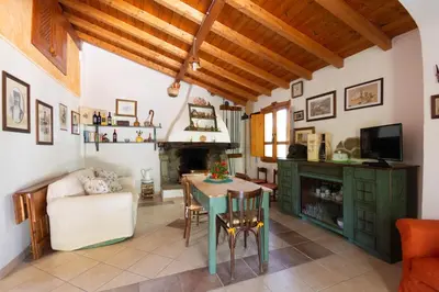 TV o dispositivi per l'intrattenimento presso Villa L'Oliveto
