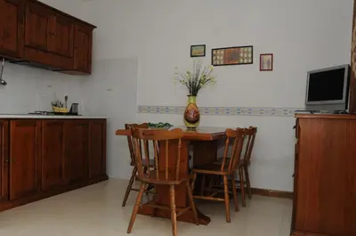 Cucina o angolo cottura di Appartamenti Spiaggia Bianca