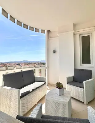 Area soggiorno di Prestige Panoramico Veronese