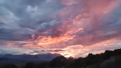 Paesaggio naturale nelle vicinanze della casa vacanze