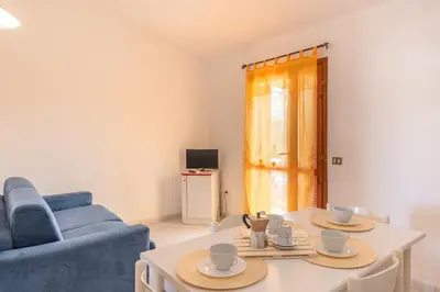 Area soggiorno di Residenze Gallura