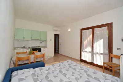 Letto o letti in una camera di Appartamenti Airone