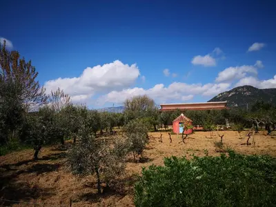Paesaggio naturale nelle vicinanze della casa vacanze