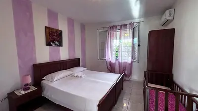 Letto o letti in una camera di Borgo San Teodoro 2