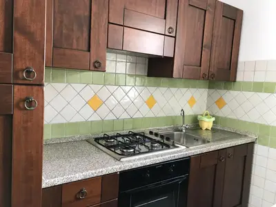 Cucina o angolo cottura di Casa Rosa