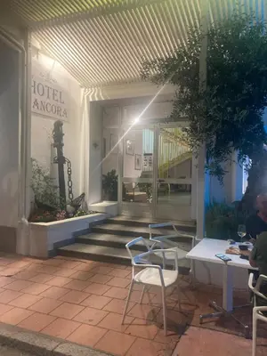 Area soggiorno di Hotel L'Ancora