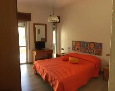 Letto o letti in una camera di Hotel L'Ancora