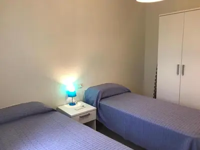Letto o letti in una camera di Residence Arruli