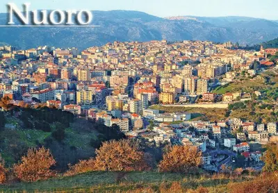 Vista generica su Nuoro o vista sulla città dall'interno del bed & breakfast