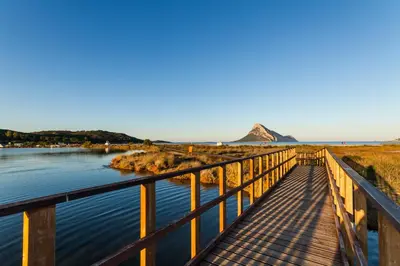 Paesaggio naturale nelle vicinanze della casa vacanze