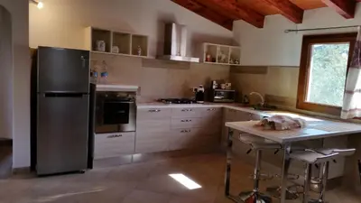 Cucina o angolo cottura di S'umbra de S'ozzastru