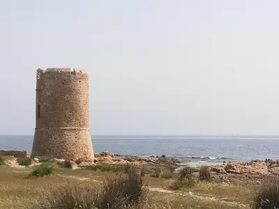 Paesaggio naturale nelle vicinanze della casa vacanze
