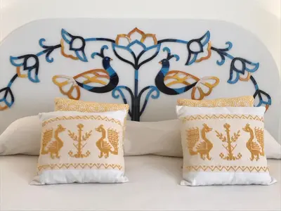 Letto o letti in una camera di Hotel La Lampara
