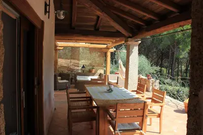 Area soggiorno di Casa Degli Ulivi