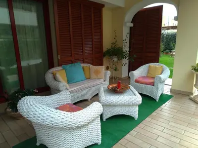 Area soggiorno di Gemma Di Gallura Charme B&B