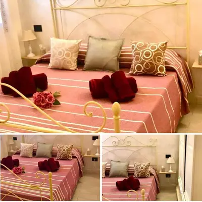 Letto o letti in una camera di La Maison de Gioel