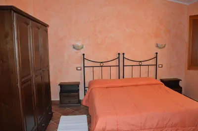 Letto o letti in una camera di Hotel Sant'elene