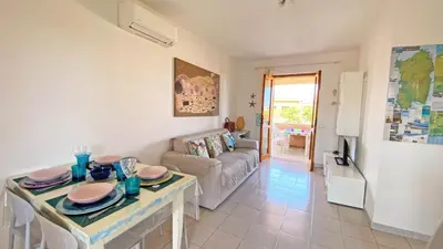Area soggiorno di Sunset House La Cinta ST5 - PuntoCasaBudoni