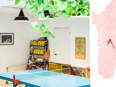 Attrezzature per ping pong presso Villa Alberto - Klodge o nelle vicinanze