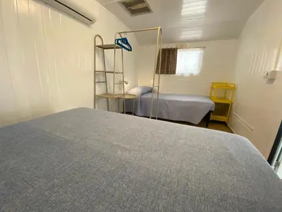 Letto o letti in una camera di Camping Car Palmasera
