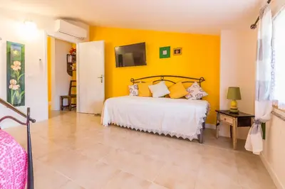 Letto o letti in una camera di Casa Vacanze Nonna Mariuccia